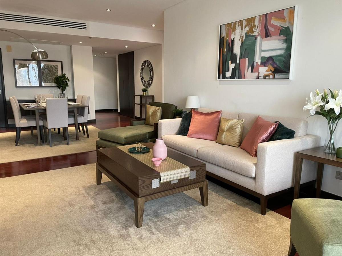 Luxurious 2 Bedroom Apartment In Anantara Hotel And Residences Dubai Exterior foto