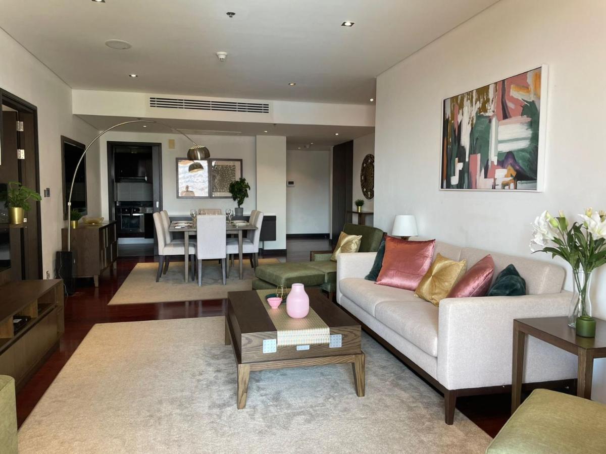 Luxurious 2 Bedroom Apartment In Anantara Hotel And Residences Dubai Exterior foto